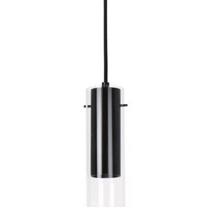 Modern Black Cylinder Pendant Light